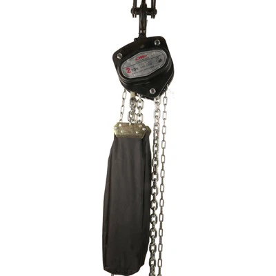 Mengangkat blok rantaian panggung peralatan kren